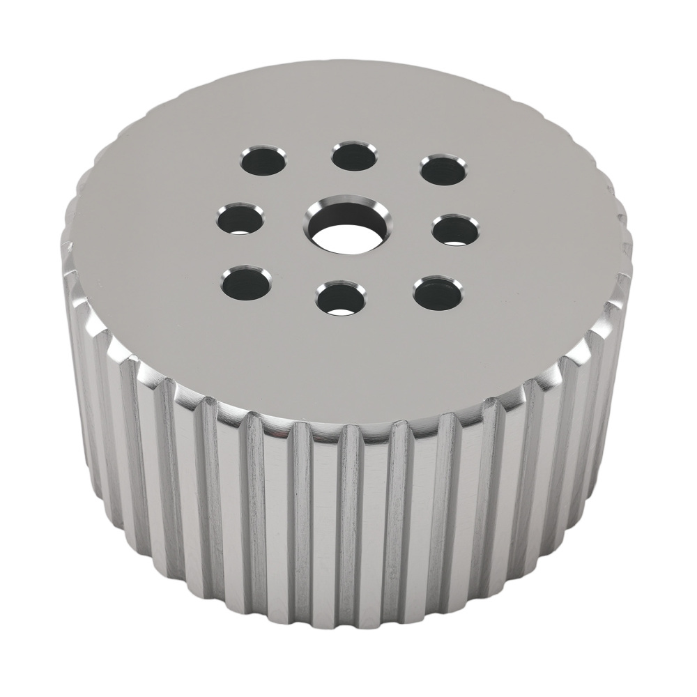 Aluminum Gilmer Belt Drive Pulley Kit compatible for Ford Small Block SBF 289 302 351W