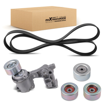 Drive Belt TensionerIdler Pulley Kit compatible for Toyota Tacoma 4Runner Tundra V6 4.0L