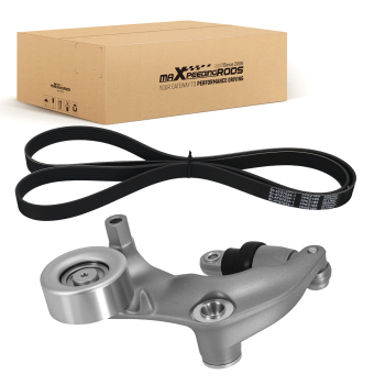 Tensioner PulleySerpentine Drive Belt Kit compatible for Honda Civic 1.8L 2006-2011