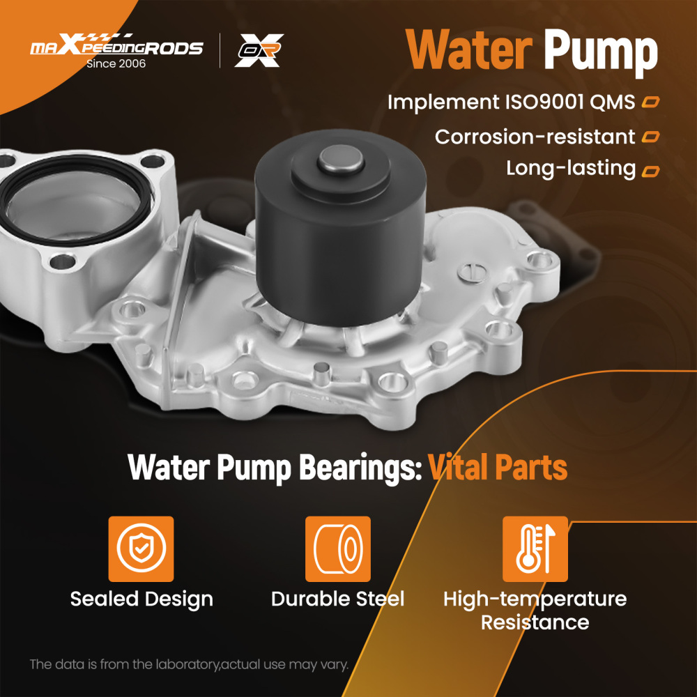 Timing Belt Kit With Water Pump compatible for Toyota Tundra 4Runner Tacoma 3.4L V6