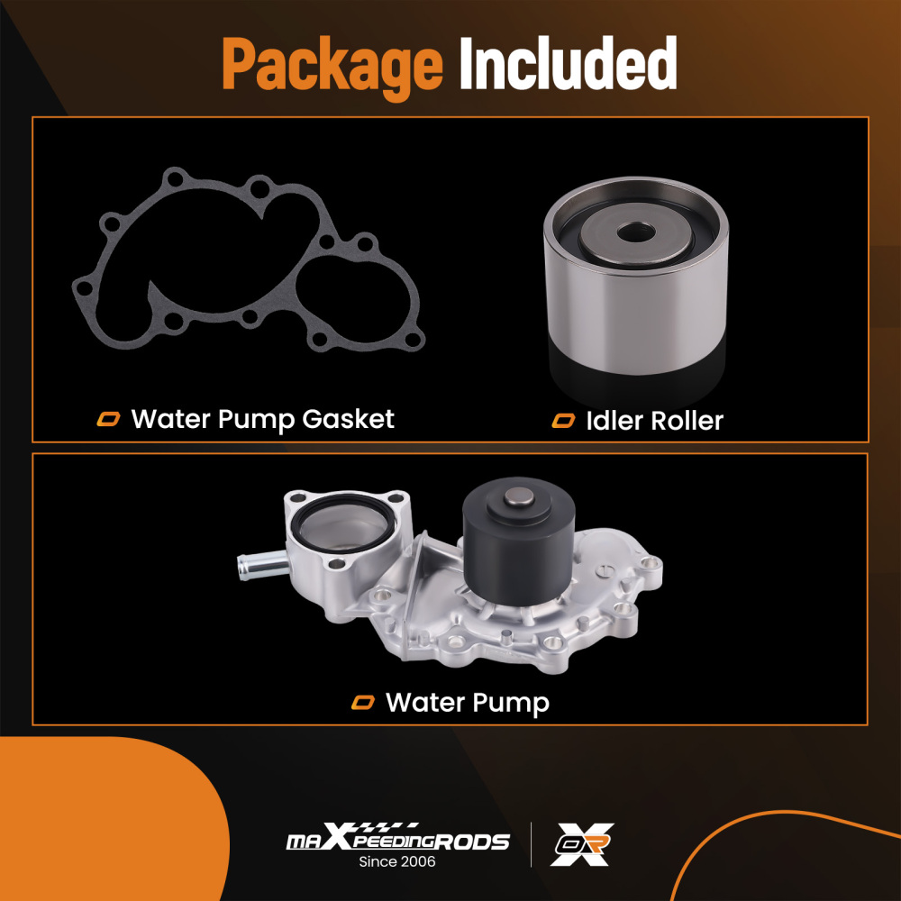 Timing Belt Kit With Water Pump compatible for Toyota Tundra 4Runner Tacoma 3.4L V6