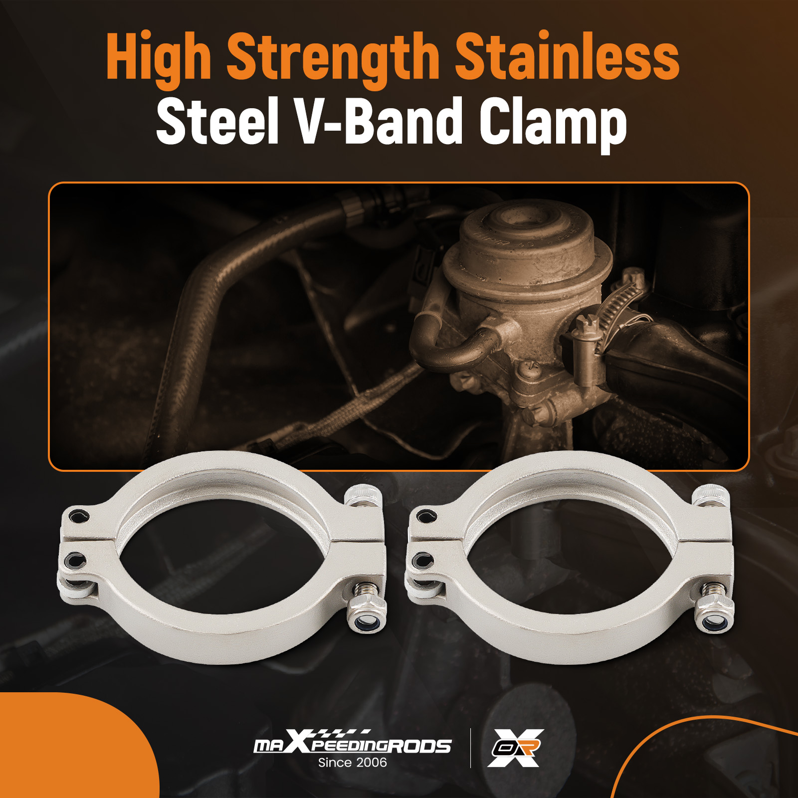 Buy new 44mm V-BandExternal Cooled Turbo Wastegate Fit Universal