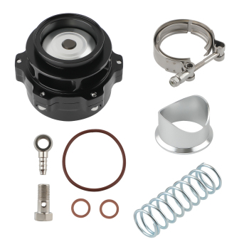 50MM V-BAND Turbo compatible for Charger Blow Off Valve BOV DUMP VALVE with 2 Springs   