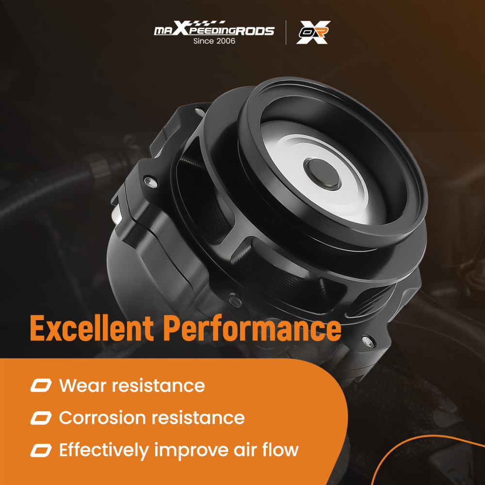 50MM V-BAND Turbo compatible for Charger Blow Off Valve BOV DUMP VALVE with 2 Springs   