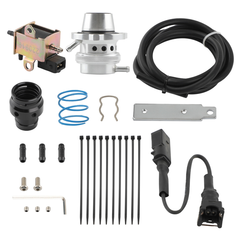 Blow Off Valve Kit compatible for VW MK5 GTI 2.0 compatible for Audi 2.0T TSI FSI B7 BPY Diverter BOV