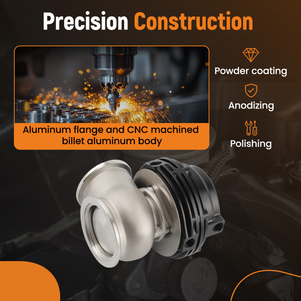 MVS 38mm Style V-band External Wastegate F38 MV-S V Band Vband Flange NEW