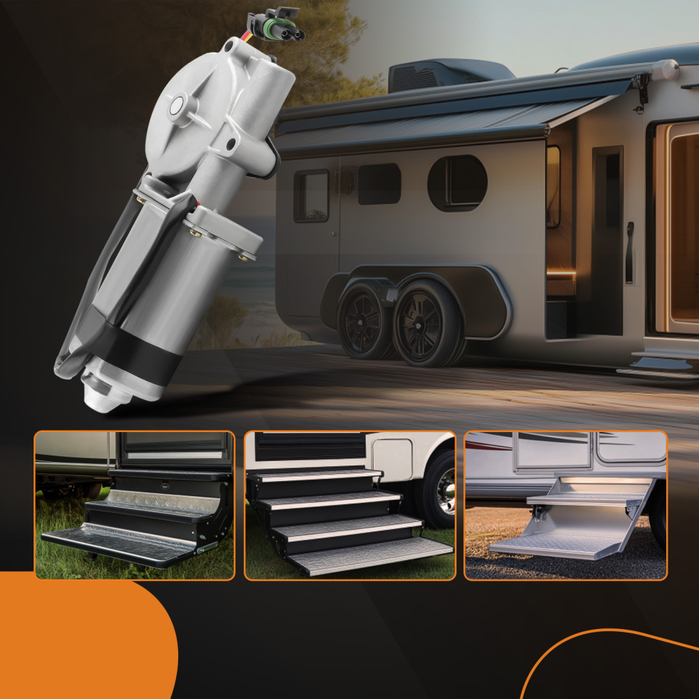 Replacement RV Step Motor for Kwikee Electric RV Steps 24 25 42 44 47 Revolution