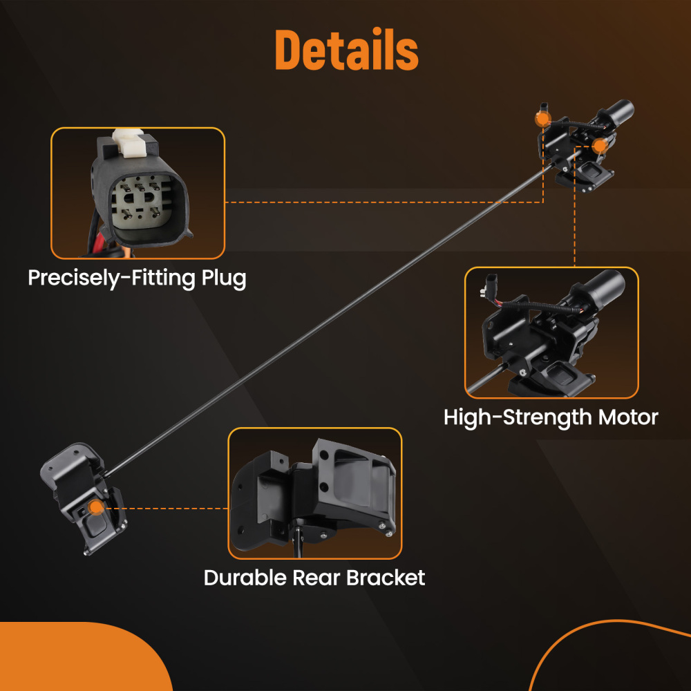 Left Running Board MotorBracket Assembly compatible for Ford Expedition 2015-2017 w/131
