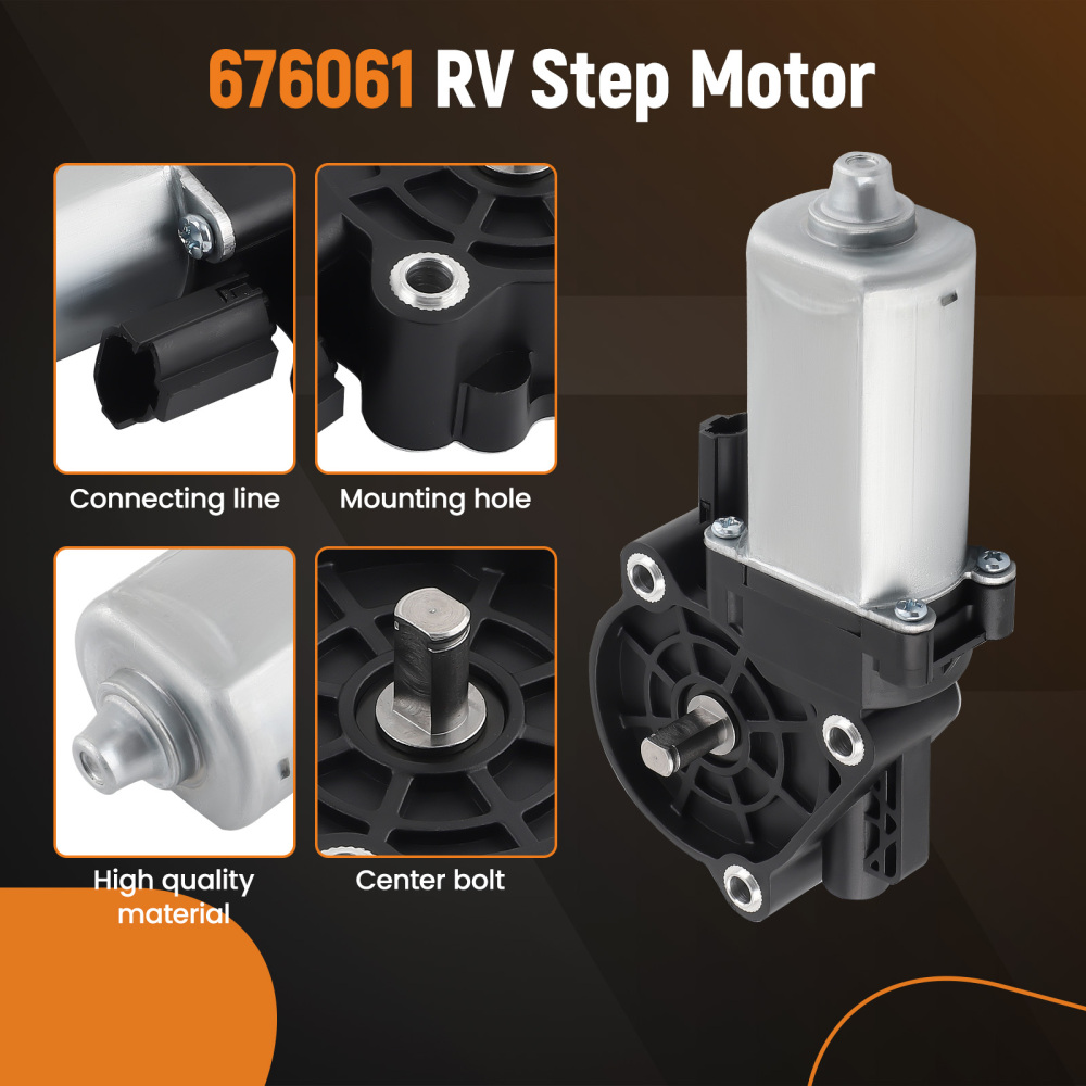 RV Gear Box Linkage with Motor For Kwikee Electric Steps 1101428