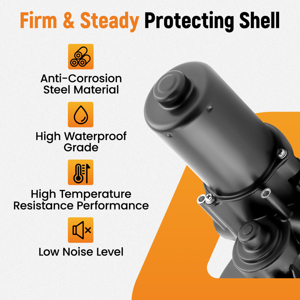 Left Side Running Board Motor with Bracket compatible for Ford F-150 All Engine 2015-2020