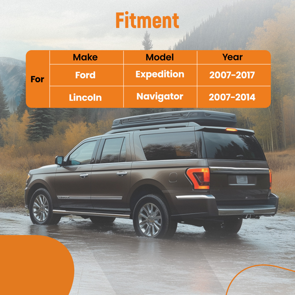 Running Board Motor Assembly compatible for Ford Expedition compatible for Lincoln Navigator 2007-2017