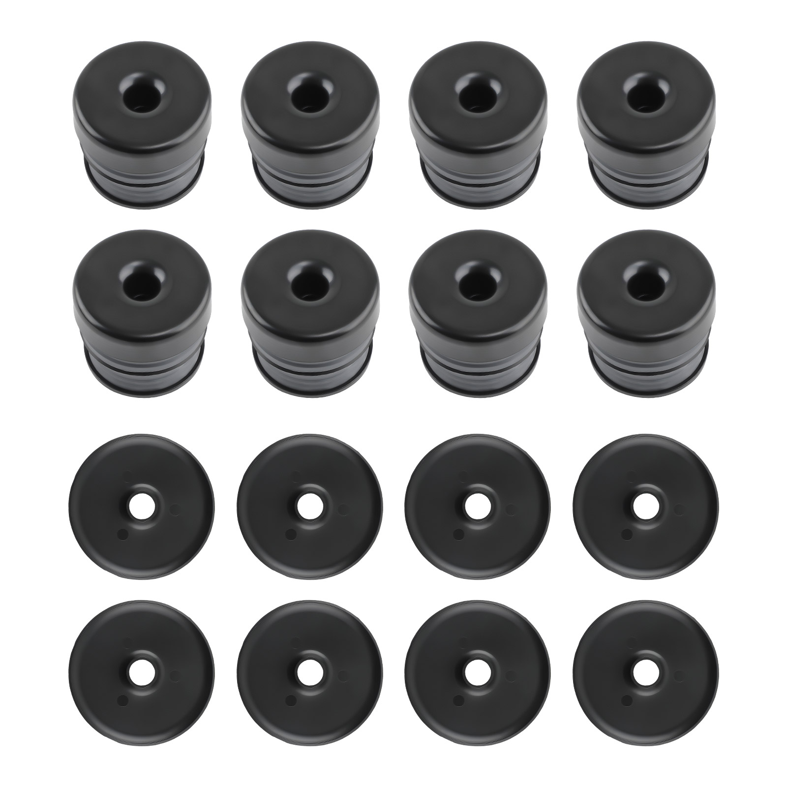 Body Mount Bushings Kit compatible for Ford Super Duty F-250/F-350 Crew Cab 2008-2016