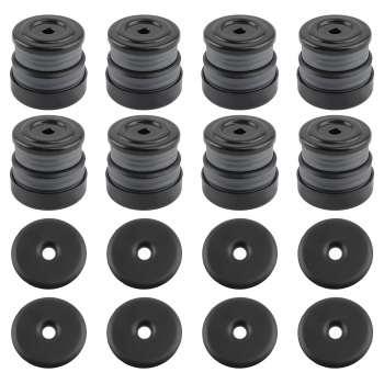 Body Mount Bushings Kit compatible for Ford Super Duty F-250/F-350 Crew Cab 2008-2016