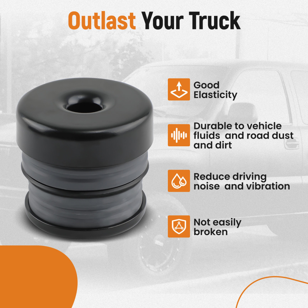 Body Mount Bushings Kit compatible for Ford Super Duty F-250/F-350 Crew Cab 2008-2016