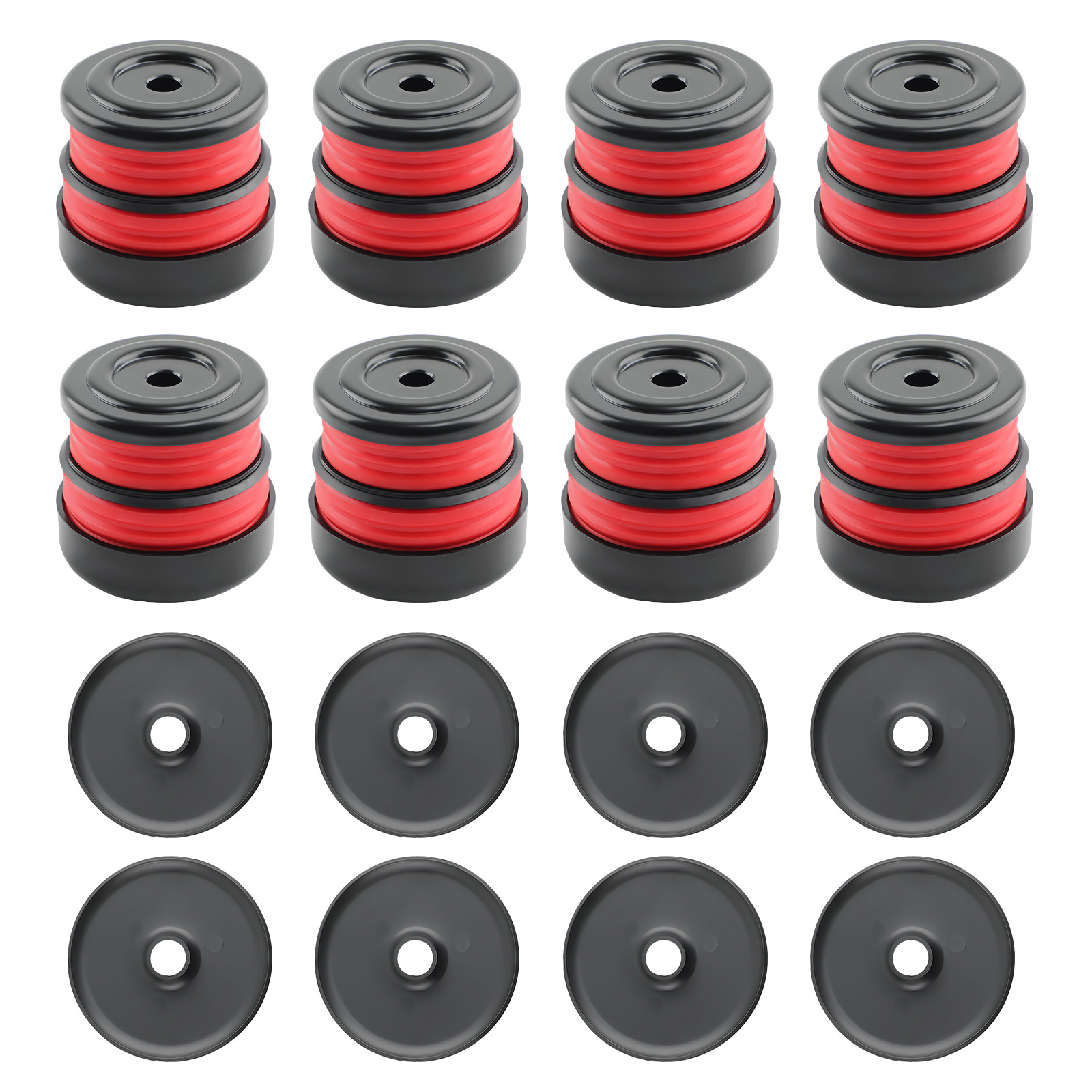 Silicone Body Mount Bushings Kit compatible for Ford Super Duty F-250/F-350 Crew Cab 08-16