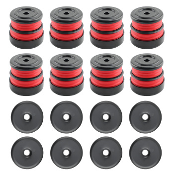 Silicone Body Mount Bushings Kit compatible for Ford Super Duty F-250/F-350 Crew Cab 08-16