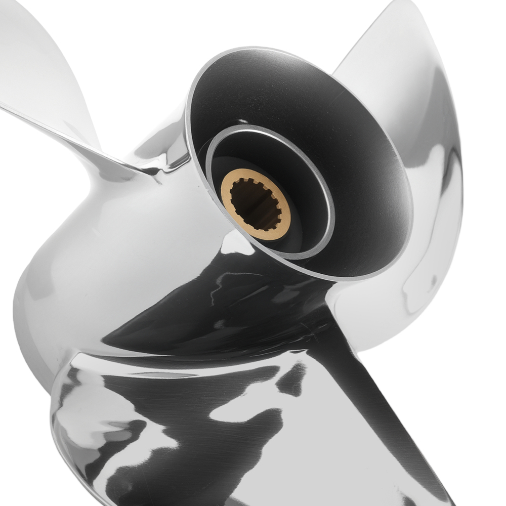 13x19 Boat Propeller compatible for Yamaha C60 C75 C90 C115 P60 P75 P115 Stainless