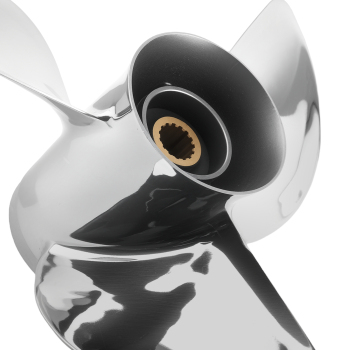 13x19 Boat Propeller compatible for Yamaha C60 C75 C90 C115 P60 P75 P115 Stainless