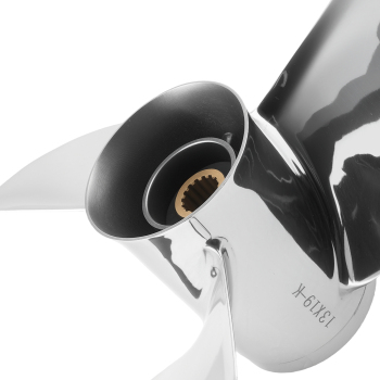 13x19 Boat Propeller compatible for Yamaha C60 C75 C90 C115 P60 P75 P115 Stainless