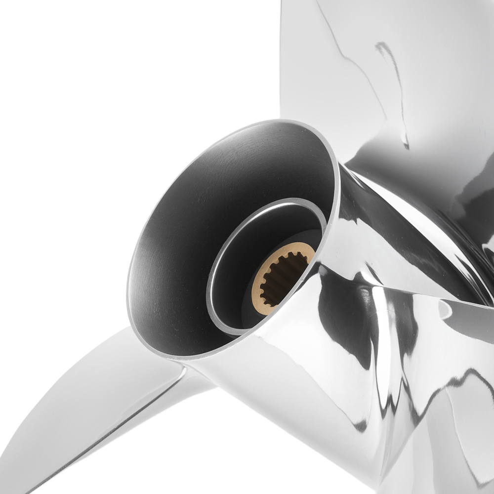 13x19 Boat Propeller compatible for Yamaha C60 C75 C90 C115 P60 P75 P115 Stainless