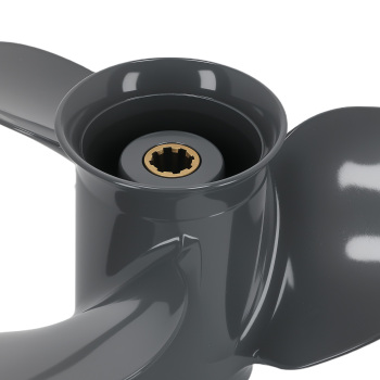 3 Blade Propeller compatible for Yamaha 9.9 15 20HP compatible for Honda BF8 BF9.9 BF15 BF20 Aluminum