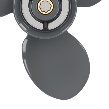 3 Blade Propeller compatible for Yamaha 9.9 15 20HP compatible for Honda BF8 BF9.9 BF15 BF20 Aluminum