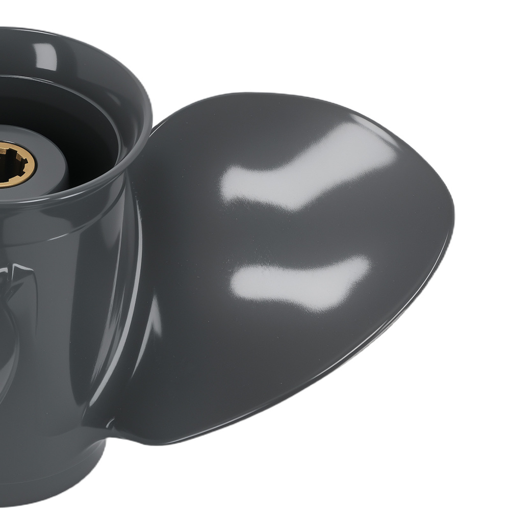 3 Blade Propeller compatible for Yamaha 9.9 15 20HP compatible for Honda BF8 BF9.9 BF15 BF20 Aluminum