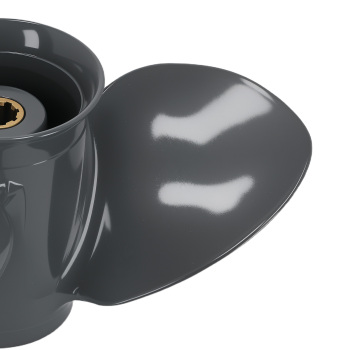 3 Blade Propeller compatible for Yamaha 9.9 15 20HP compatible for Honda BF8 BF9.9 BF15 BF20 Aluminum