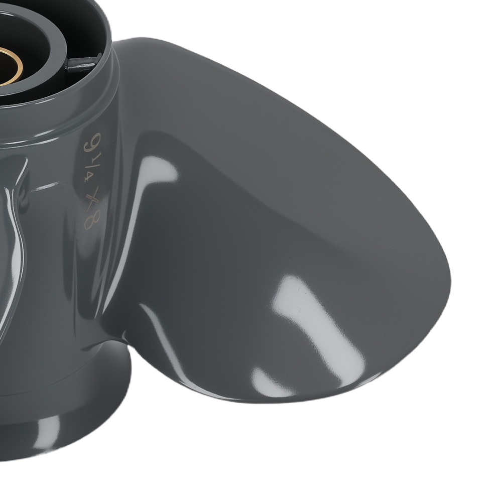 3 Blade Propeller compatible for Yamaha 9.9 15 20HP compatible for Honda BF8 BF9.9 BF15 BF20 Aluminum