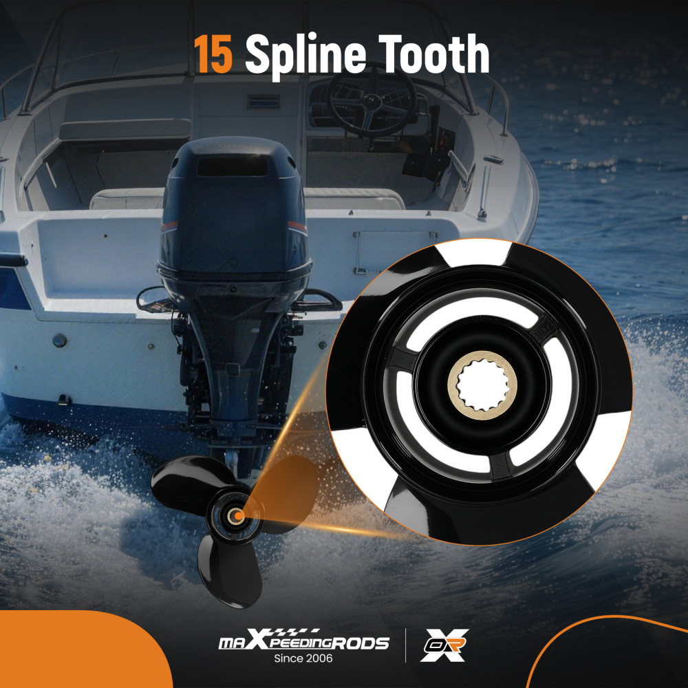 14 Dia Propeller compatible for Suzuki Engines 50-140HP 17 Pitch Aluminum 3 Blade