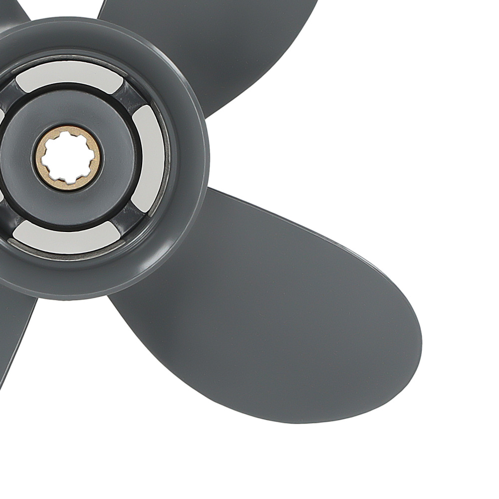 10 Aluminum Boat Propeller compatible for Honda BF9.9 compatible for Yamaha 9.9HP F15 F20 8-20HP