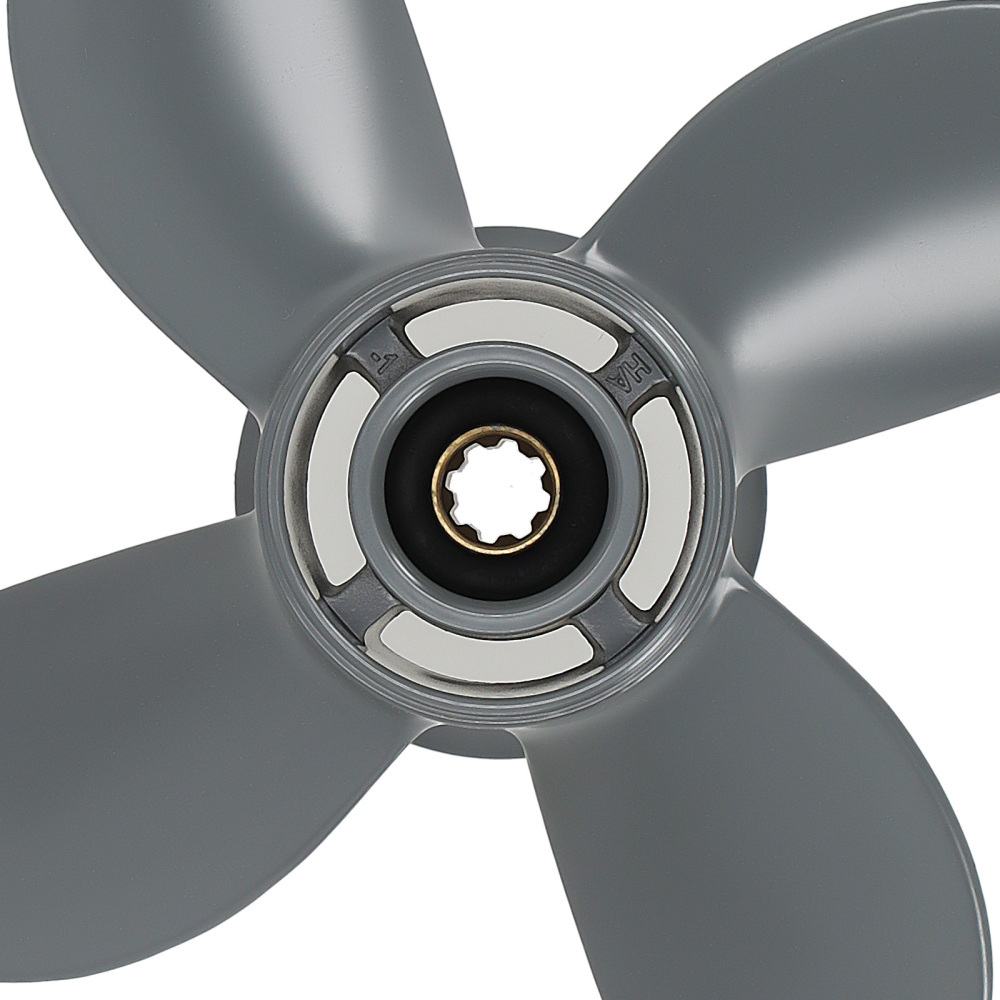 10 Aluminum Boat Propeller compatible for Honda BF9.9 compatible for Yamaha 9.9HP F15 F20 8-20HP