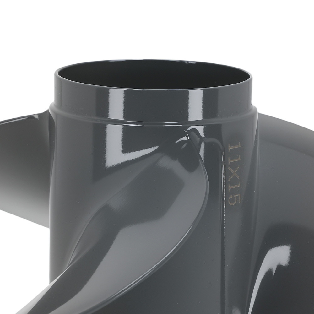 11 Aluminum Boat Propeller compatible for Honda BF35 BF40 BF45 BF50 BF60 15 Pitch 3 Blade