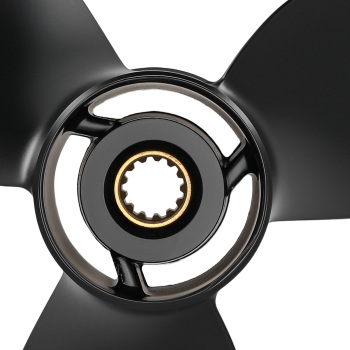 13 Spline Propeller compatible for Mercury 40HP 50HP 60HP 14 Pitch Aluminum 3 Blade