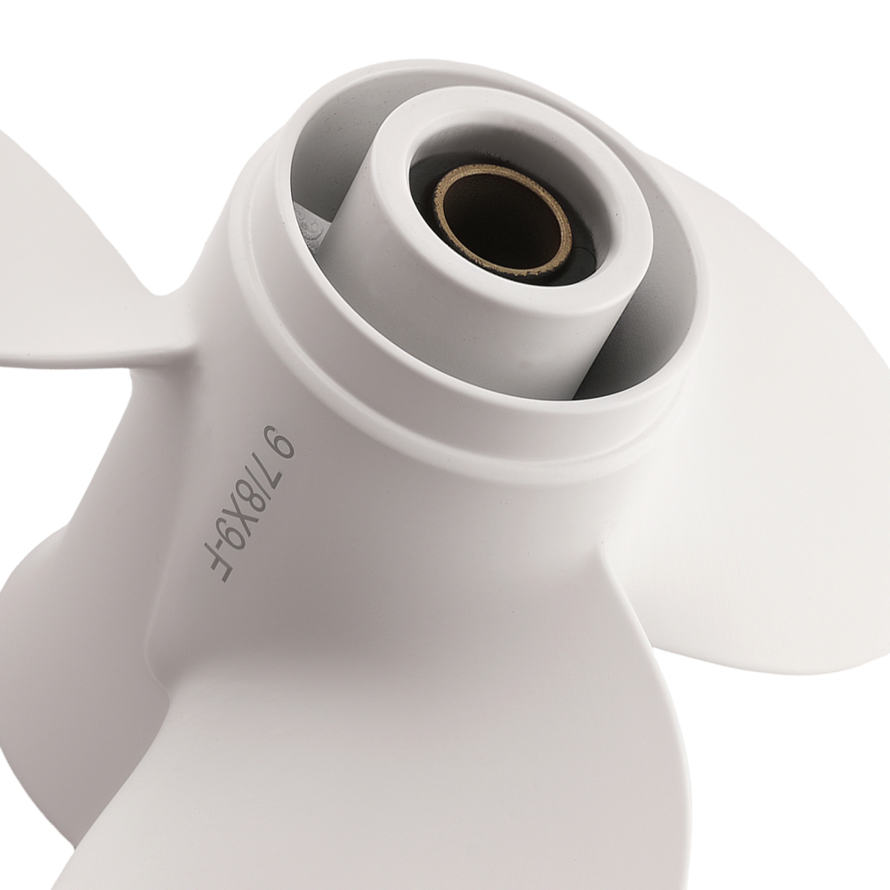 10 Spline Boat Propeller compatible for Yamaha 25HP 30HP 664-45941-01-00 9 Pitch