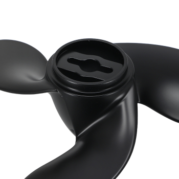 3 Blade Aluminum Propeller compatible for Tohatsu 2-Stroke 2.5HP 3.5HP 2002-2005 7.4