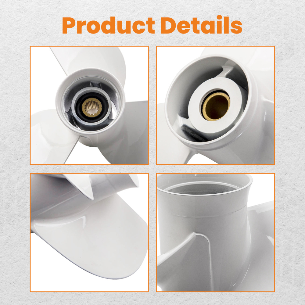 13 1/4 x 17-K K Series Prop compatible for Yamaha 50 60 70 80 85 90 115 130 140 HP New