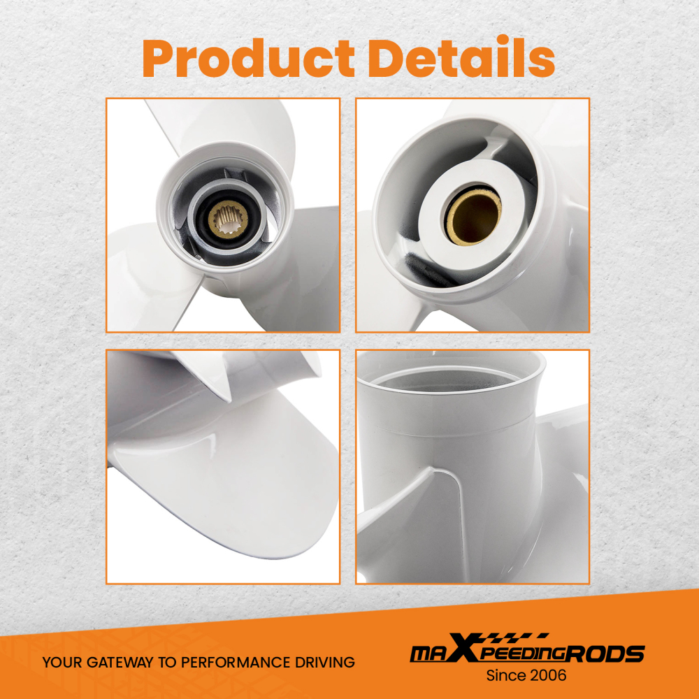 13 1/4 x 17-K K Series Prop compatible for Yamaha 50 60 70 80 85 90 115 130 140 HP New