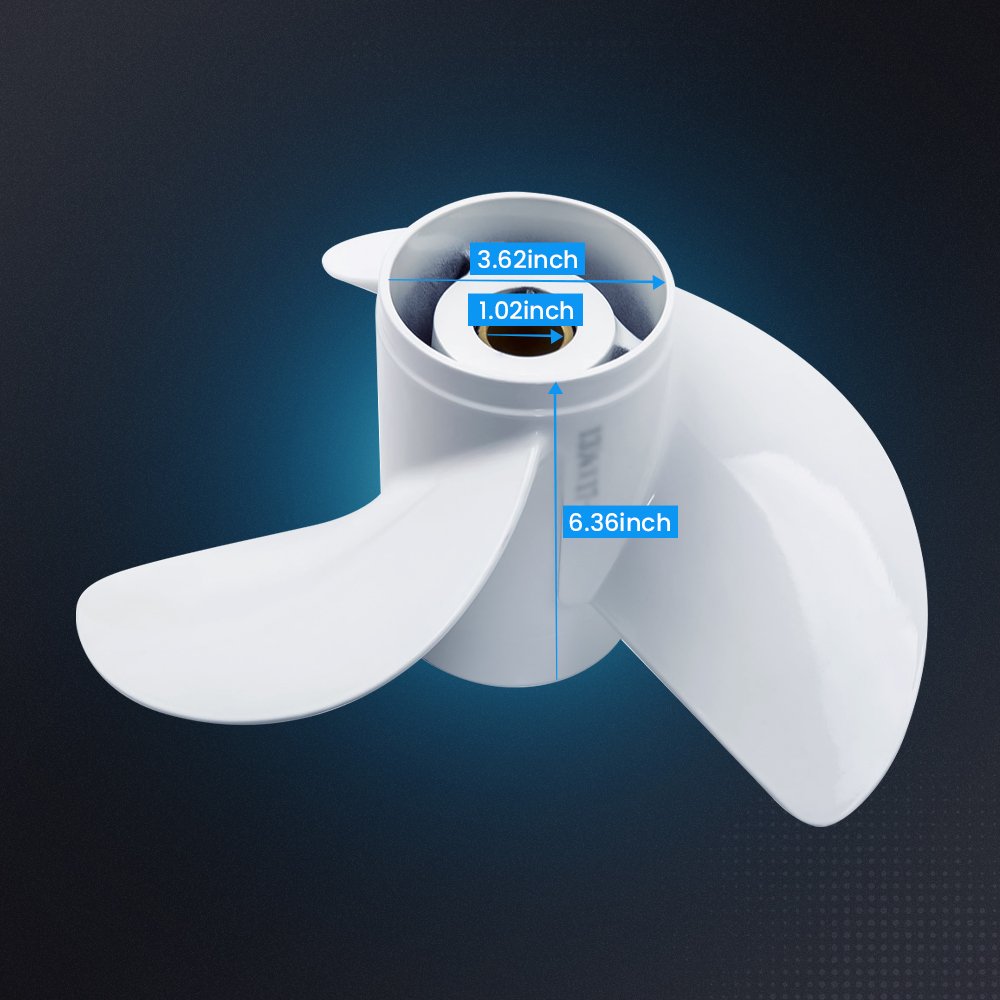 13 1/4 x 17-K K Series Prop compatible for Yamaha 50 60 70 80 85 90 115 130 140 HP New