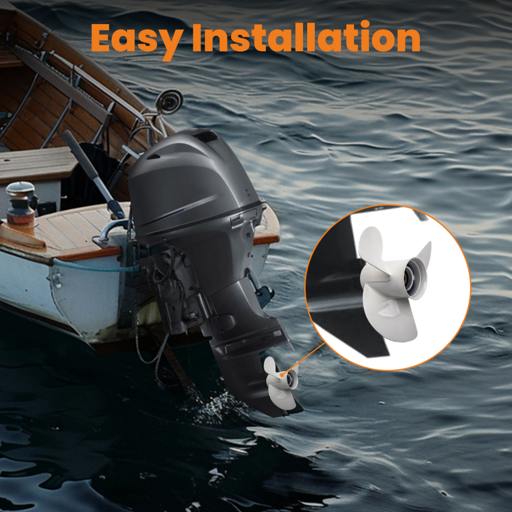 13 1/4 x 17-K K Series Prop compatible for Yamaha 50 60 70 80 85 90 115 130 140 HP New