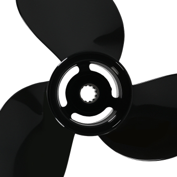 3 Blade Boat Propeller compatible for Mercury Tohatsu 8HP 9.8HP 9.9HP 48-897614A10 Aluminum