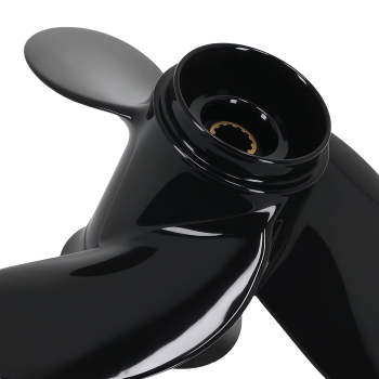 3 Blade Boat Propeller compatible for Mercury Tohatsu 8HP 9.8HP 9.9HP 48-897614A10 Aluminum
