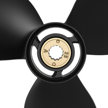 12 1/4 Aluminum Boat Propeller compatible for Mercury 25-75HP 48-87818A45 9