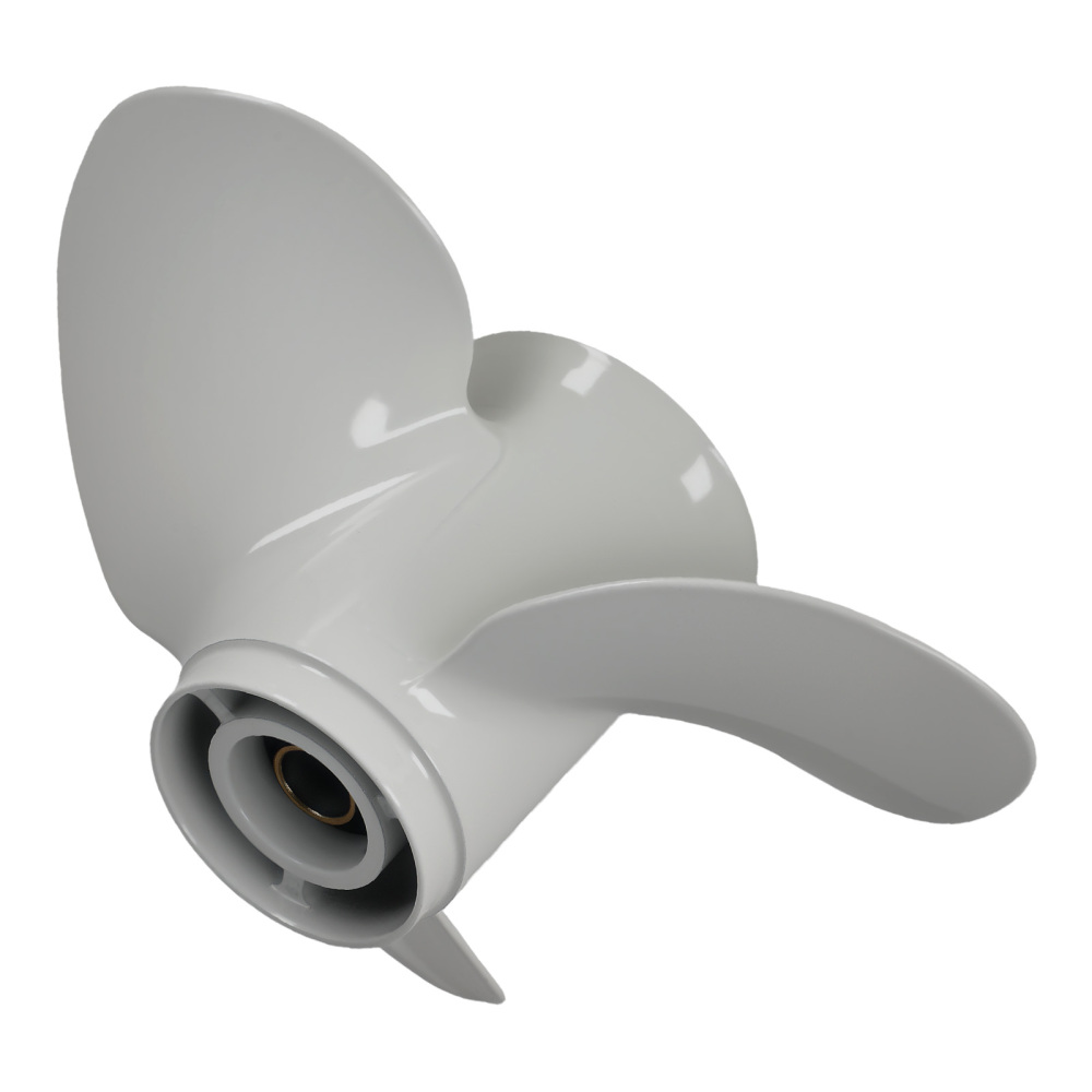 3 Blade Boat Propeller compatible for Yamaha 9.9-20HP 2-1/2 Gearcase 63V-45952-10-00