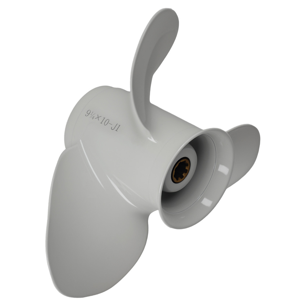 3 Blade Boat Propeller compatible for Yamaha 9.9-20HP 2-1/2 Gearcase 63V-45952-10-00