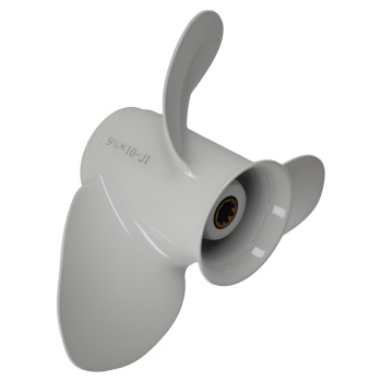 3 Blade Boat Propeller compatible for Yamaha 9.9-20HP 2-1/2 Gearcase 63V-45952-10-00