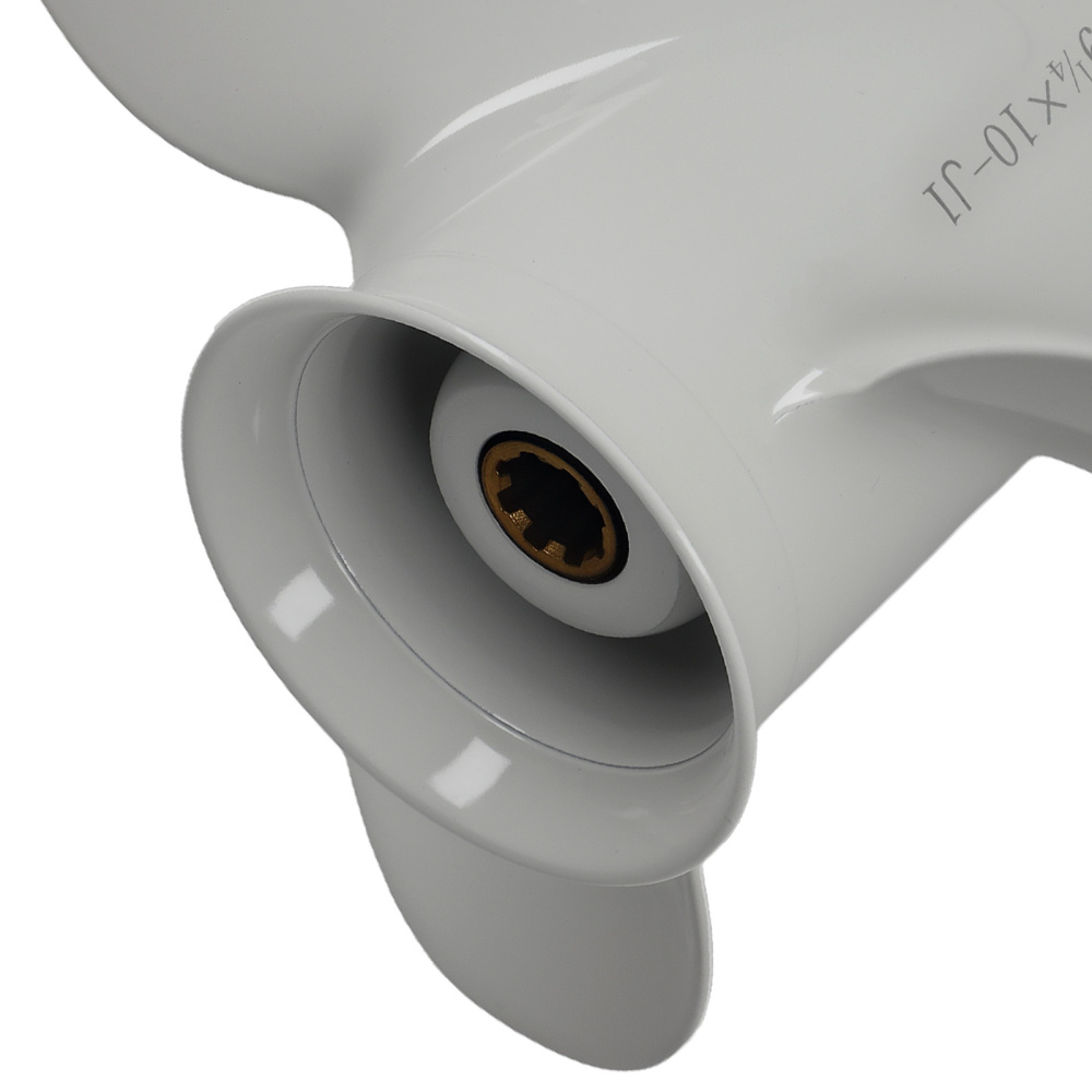 3 Blade Boat Propeller compatible for Yamaha 9.9-20HP 2-1/2 Gearcase 63V-45952-10-00