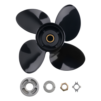 13x17 4 Blade Aluminum Propeller compatible for Mercury 40-140HP 488M8026590