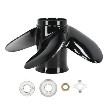 10.3 Aluminum Boat Propeller compatible for Mercury 30-60HP 4 Blade 48-8M8026630