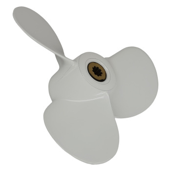 7 Pitch Aluminum Propeller compatible for Yamaha 4-6HP 6E0-45943-01-EL 7.5 RH